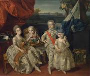 Johann Zoffany The children of Ferdinand of Parma oil painting